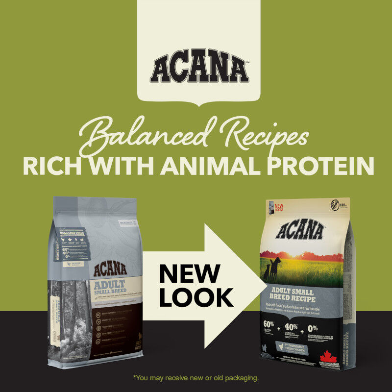 ACANA ADULT SMALL BREED RECIPE ドライフード6キロ Adult Small Breed Recipe - Grain-Free Dog Food | ACANA Canada